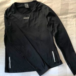Adidas workout top long sleeves